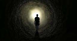 man, alone, person